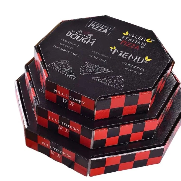 Personalized Luxury Corrugated Board Delivery Pizza Box